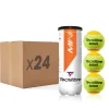 Tecnifibre BALLES MINI-TENNIS : CARTON DE 24 TUBES DE 3 BALLES DE TENNIS
