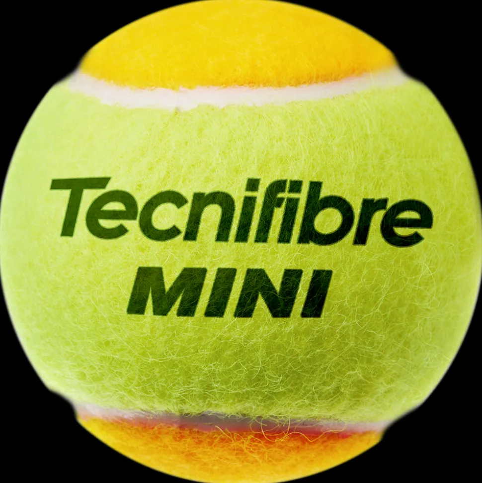 Tecnifibre BALLES MINI-TENNIS : CARTON DE 24 TUBES DE 3 BALLES DE TENNIS