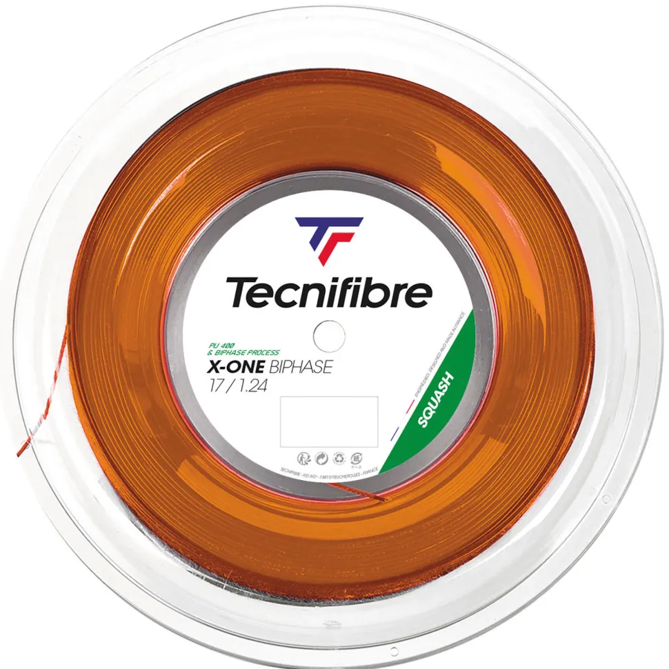 Tecnifibre BOBINE X-ONE BIPHASE SQUASH ORANGE