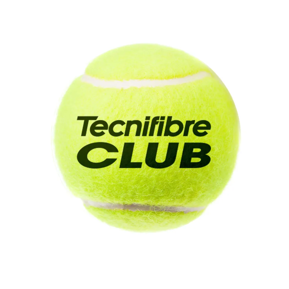 Tecnifibre CLUB : CARTON DE 18 BIPACKS DE TUBES DE 4 BALLES DE TENNIS