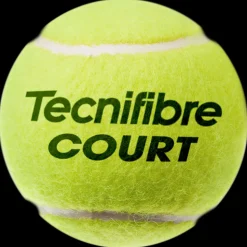 Tecnifibre COURT : CARTON DE 18 BIPACKS DE TUBES DE 4 BALLES DE TENNIS