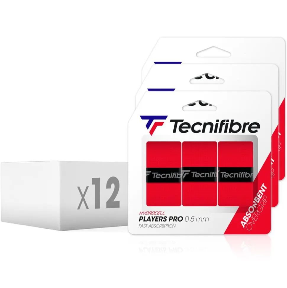 Tecnifibre PLAYERS PRO RED (boîte de 12 packs)