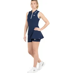 Femme Tecnifibre ROBE DE TENNIS TECH DRESS STRETCH MARINE