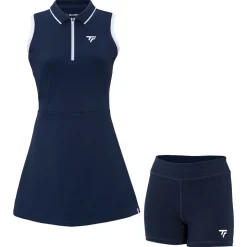 Femme Tecnifibre ROBE DE TENNIS TECH DRESS STRETCH MARINE