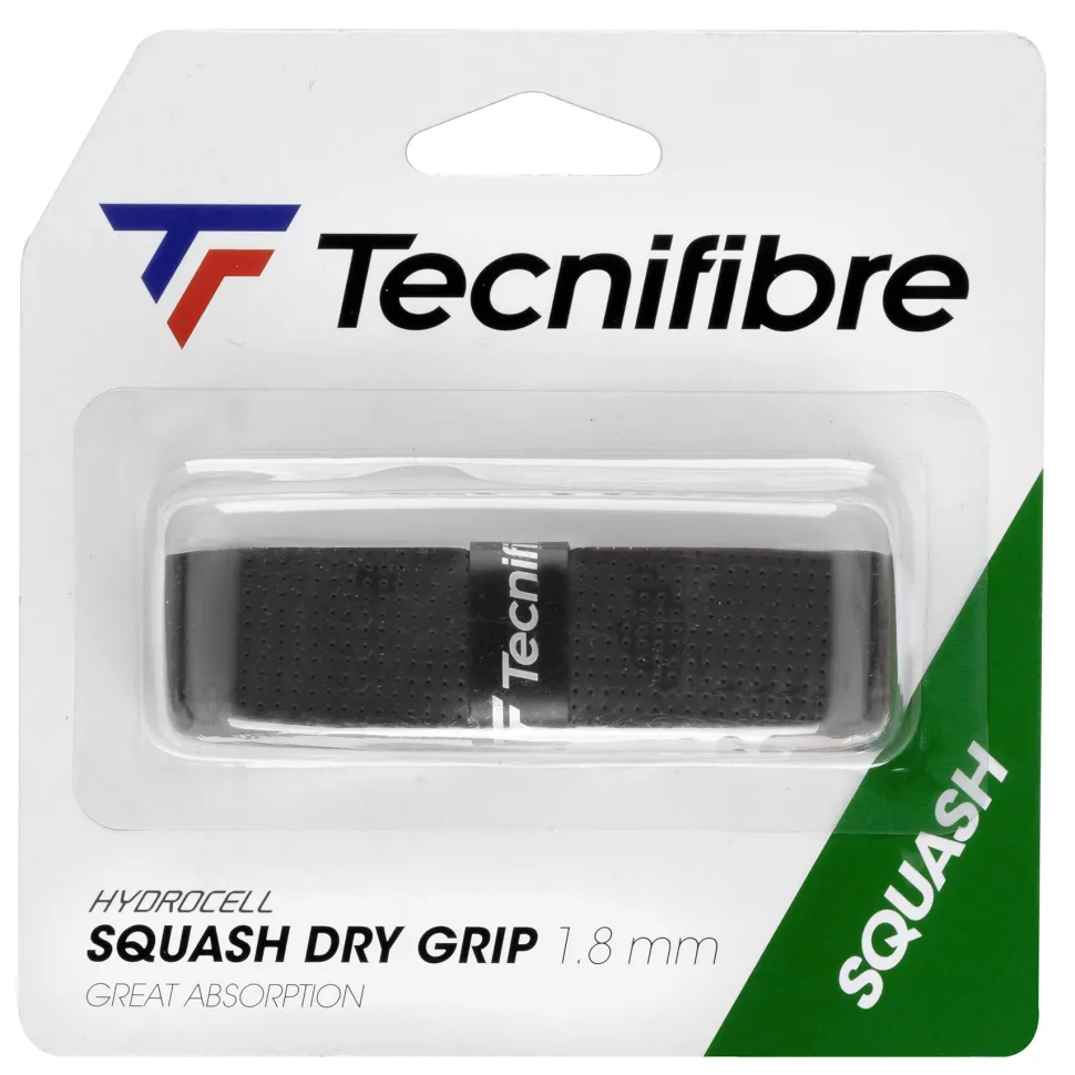 Tecnifibre SQUASH DRY GRIP NOIR BOITE DE 12