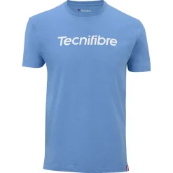 Tecnifibre TEAM COTTON TEE AZUR JUNIOR
