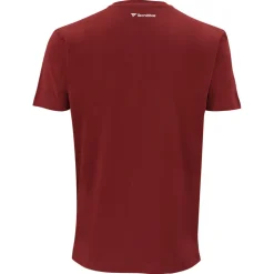 Homme Tecnifibre TEAM COTTON TEE CARDINAL