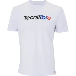 Homme Tecnifibre TEAM COTTON TEE WHITE