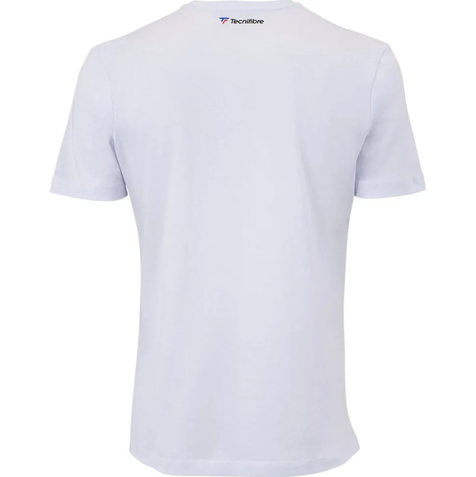 Homme Tecnifibre TEAM COTTON TEE WHITE
