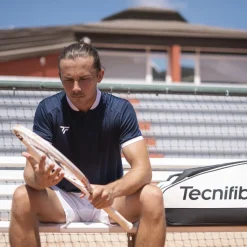 Homme Tecnifibre TEAM POLO MARINE