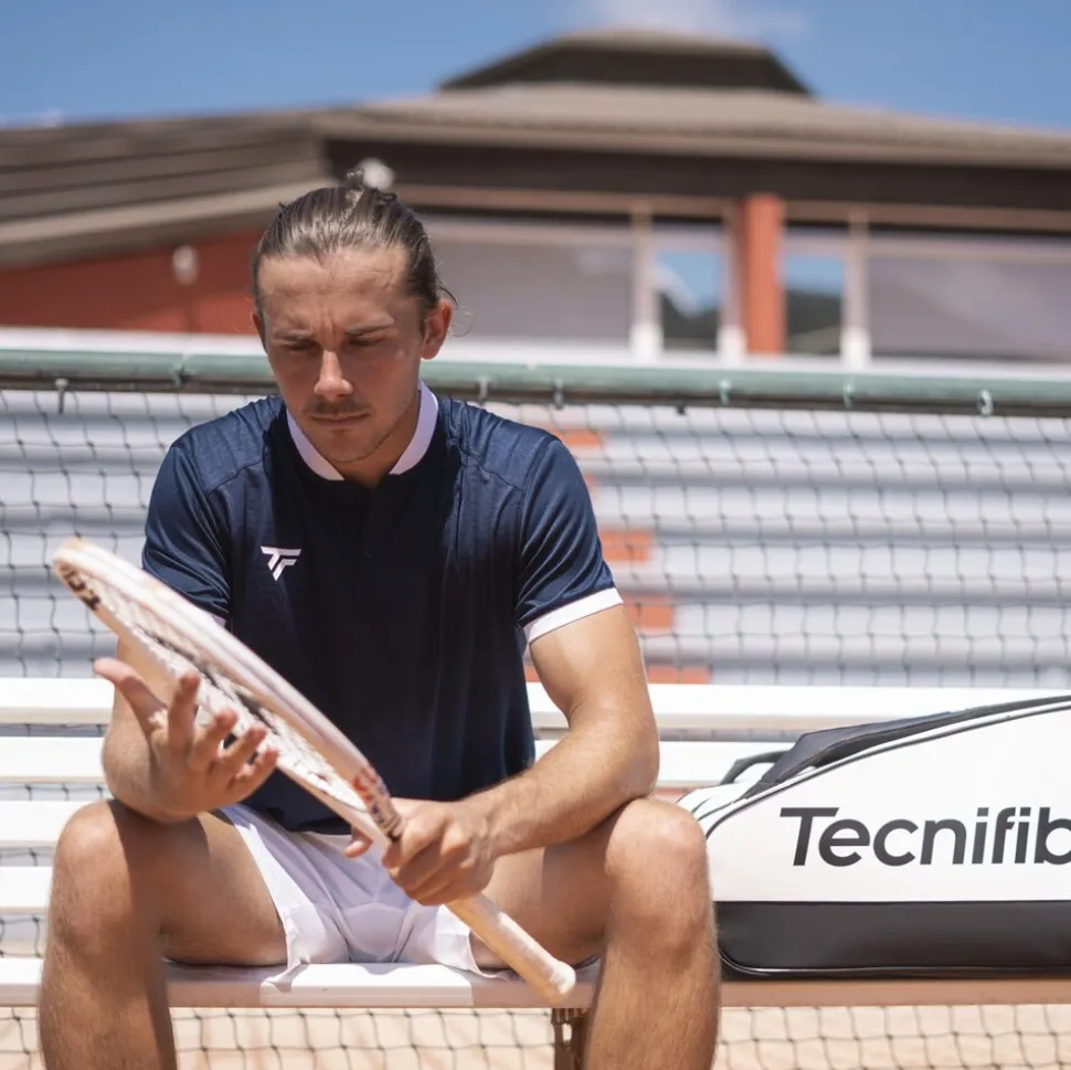 Homme Tecnifibre TEAM POLO MARINE