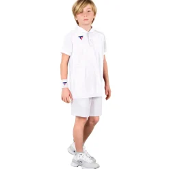 Tecnifibre TEAM POLO WHITE JUNIOR
