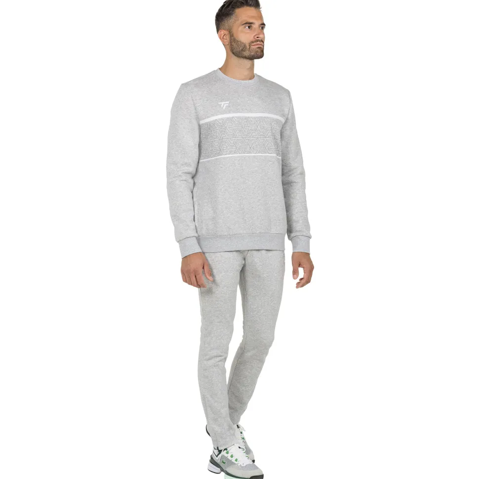 Homme Tecnifibre TEAM SWEATER SILVER
