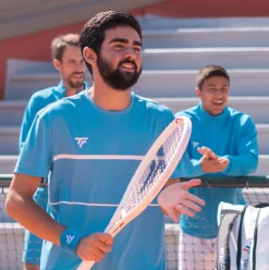 Homme Tecnifibre TEAM TECH TEE AZUR