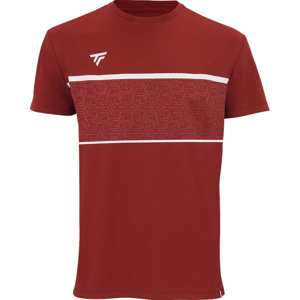 Homme Tecnifibre TEAM TECH TEE CARDINAL