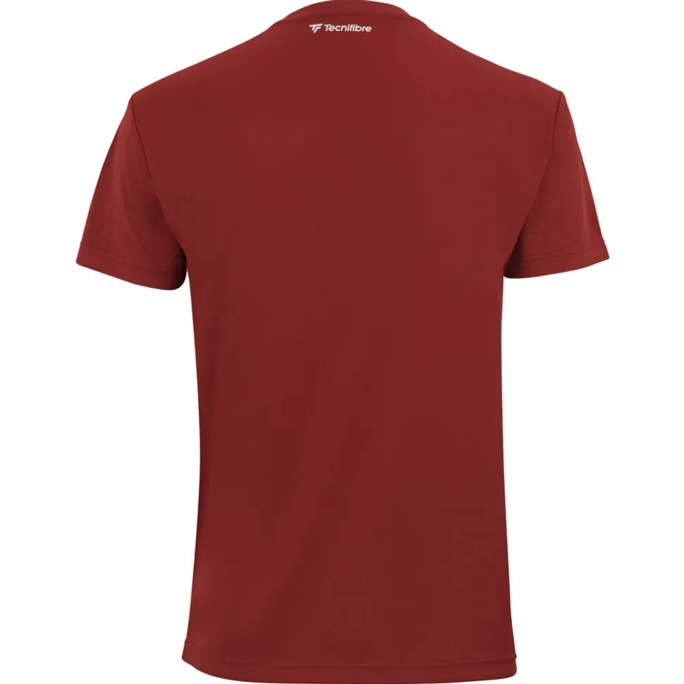 Homme Tecnifibre TEAM TECH TEE CARDINAL