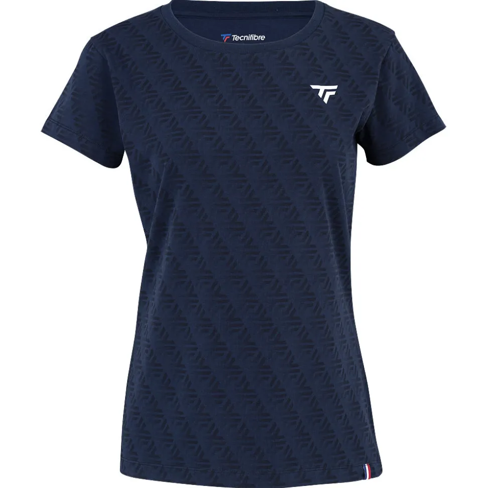 Femme Tecnifibre T-SHIRT FEMME GRAPHIC TEE STRETCH MARINE
