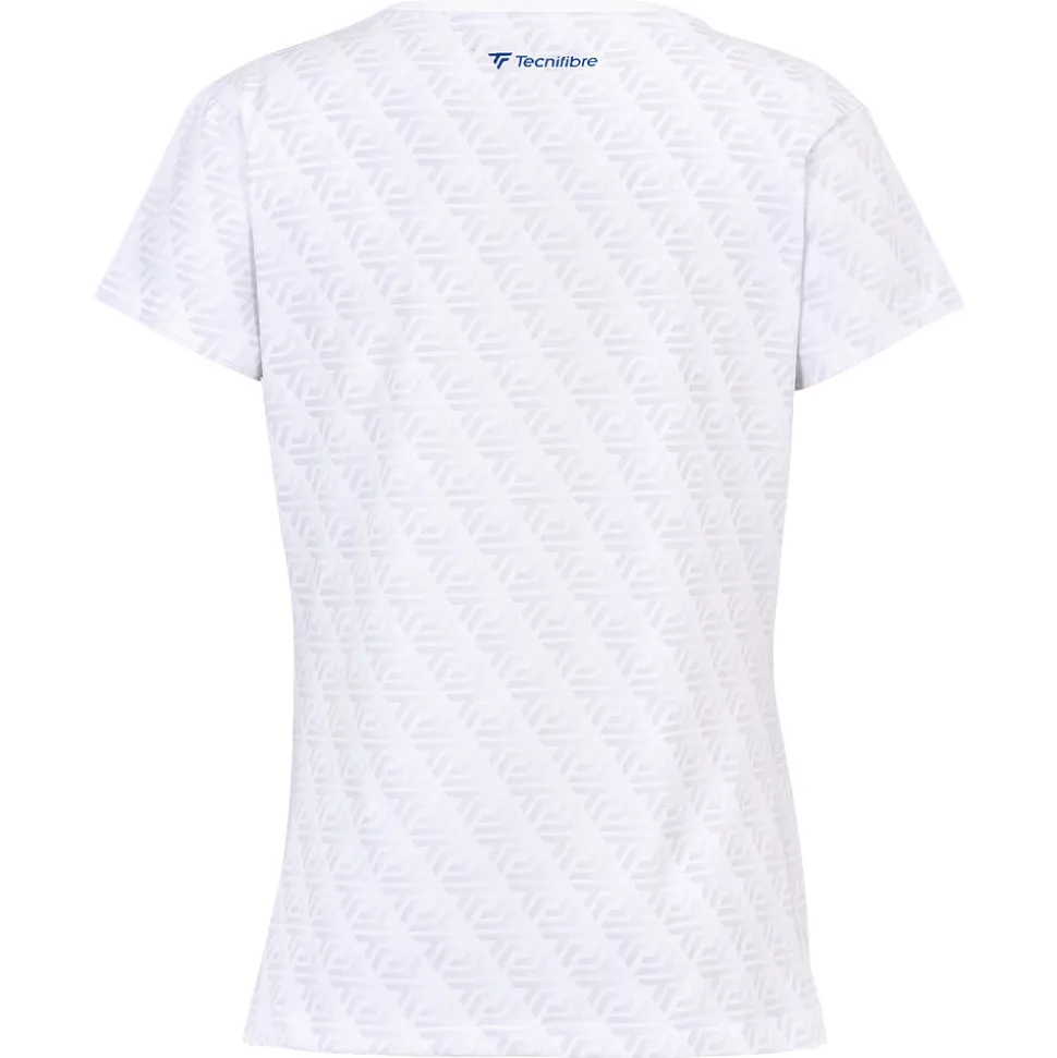 Femme Tecnifibre T-SHIRT FEMME GRAPHIC TEE STRETCH BLANC