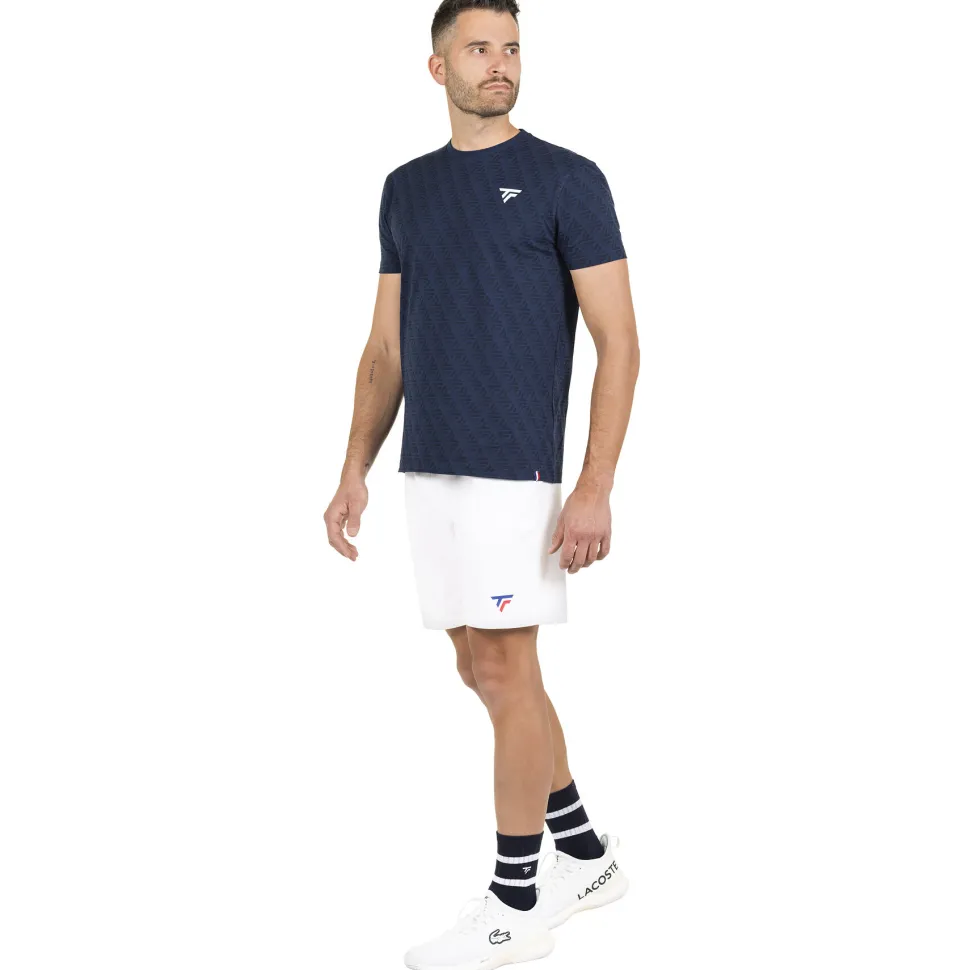 Homme Tecnifibre T-SHIRT GRAPHIC TEE STRETCH MARINE
