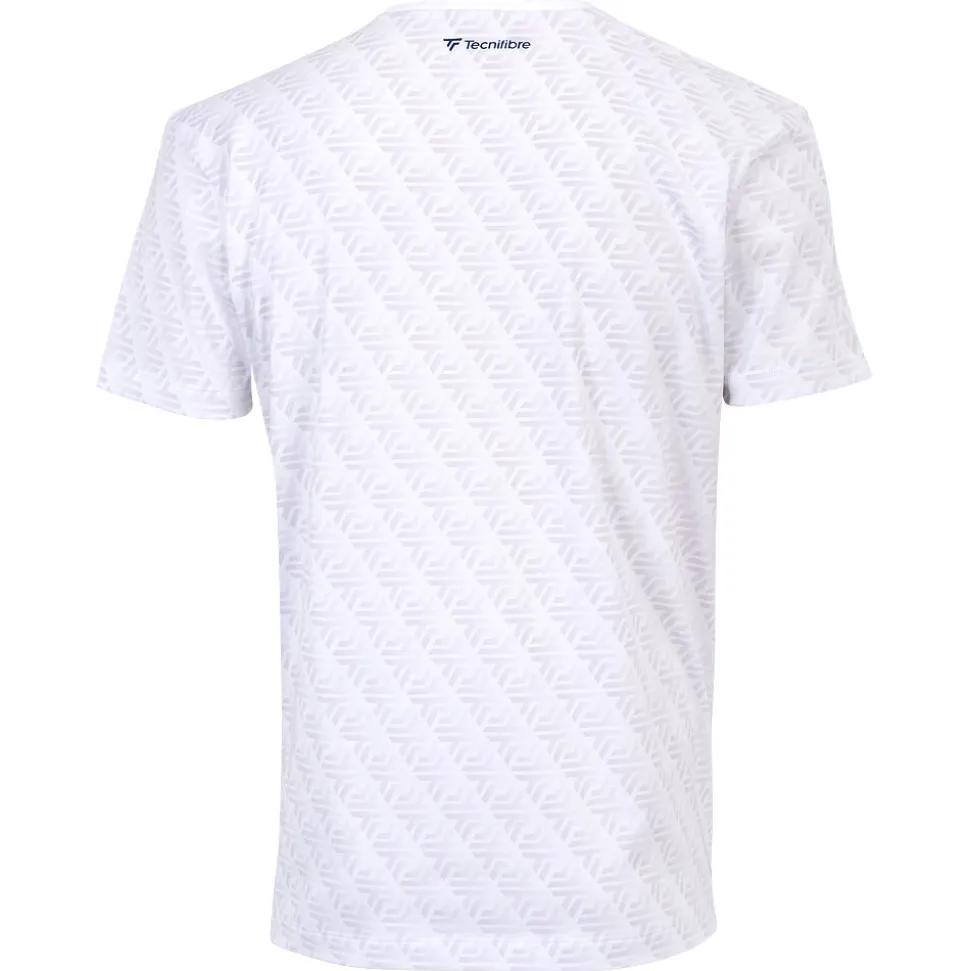 Homme Tecnifibre T-SHIRT GRAPHIC TEE STRETCH WHITE