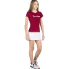 Tecnifibre W. TEAM COTTON TEE CARDINAL JUNIOR
