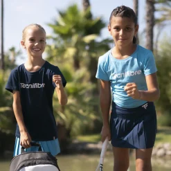 Femme Tecnifibre W. TEAM COTTON TEE MARINE