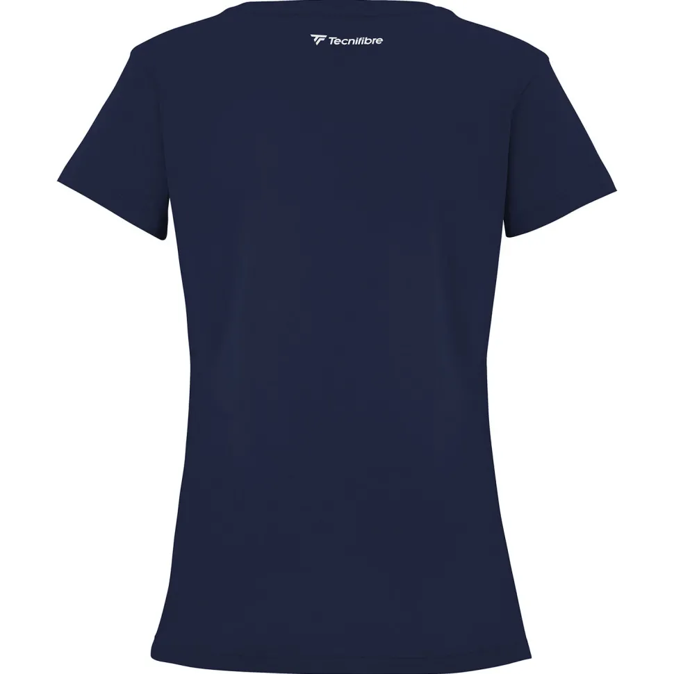 Tecnifibre W. TEAM COTTON TEE MARINE JUNIOR