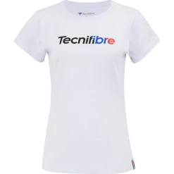 Tecnifibre W. TEAM COTTON TEE WHITE JUNIOR
