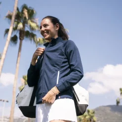 Femme Tecnifibre W. TEAM JACKET MARINE