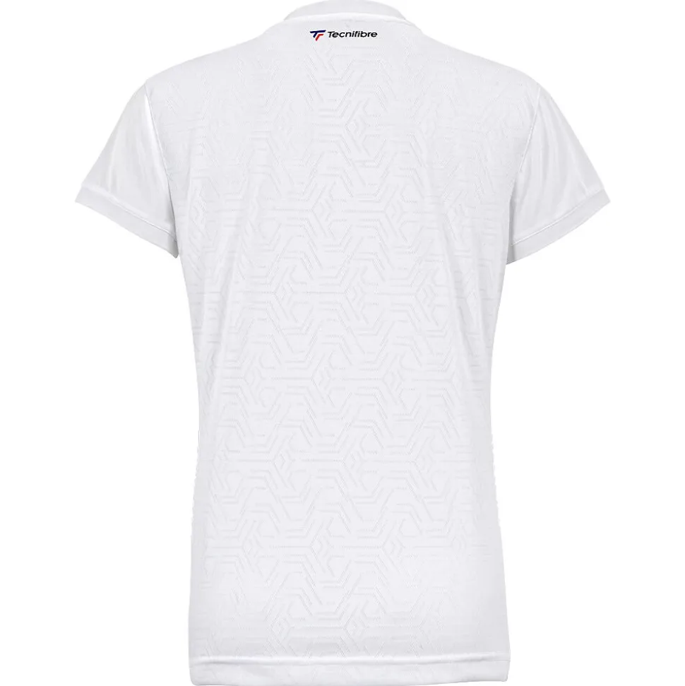 Femme Tecnifibre W. TEAM POLO WHITE