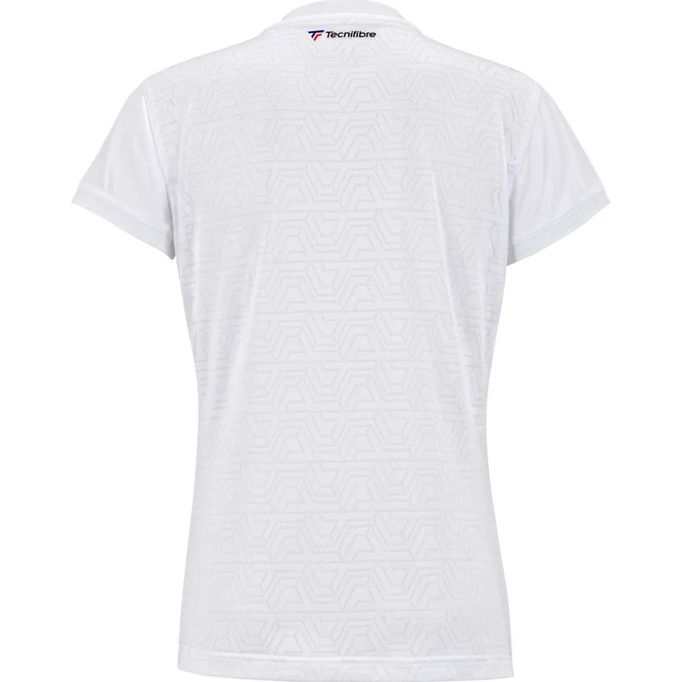 Tecnifibre W. TEAM POLO WHITE JUNIOR