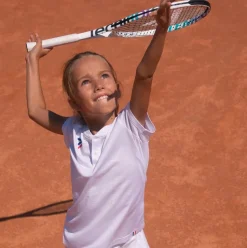 Tecnifibre W. TEAM POLO WHITE JUNIOR
