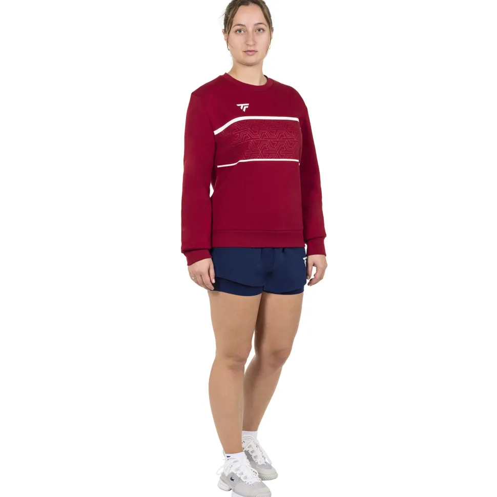 Femme Tecnifibre W. TEAM SWEATER CARDINAL