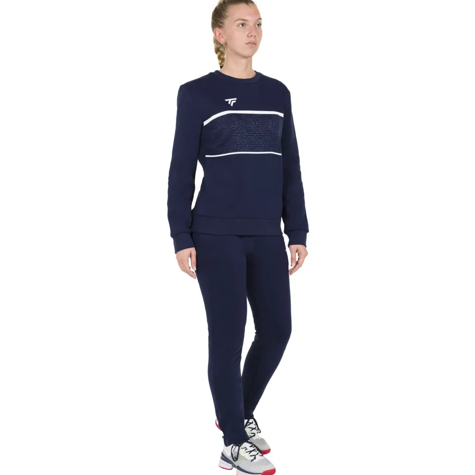 Femme Tecnifibre W. TEAM SWEATER MARINE