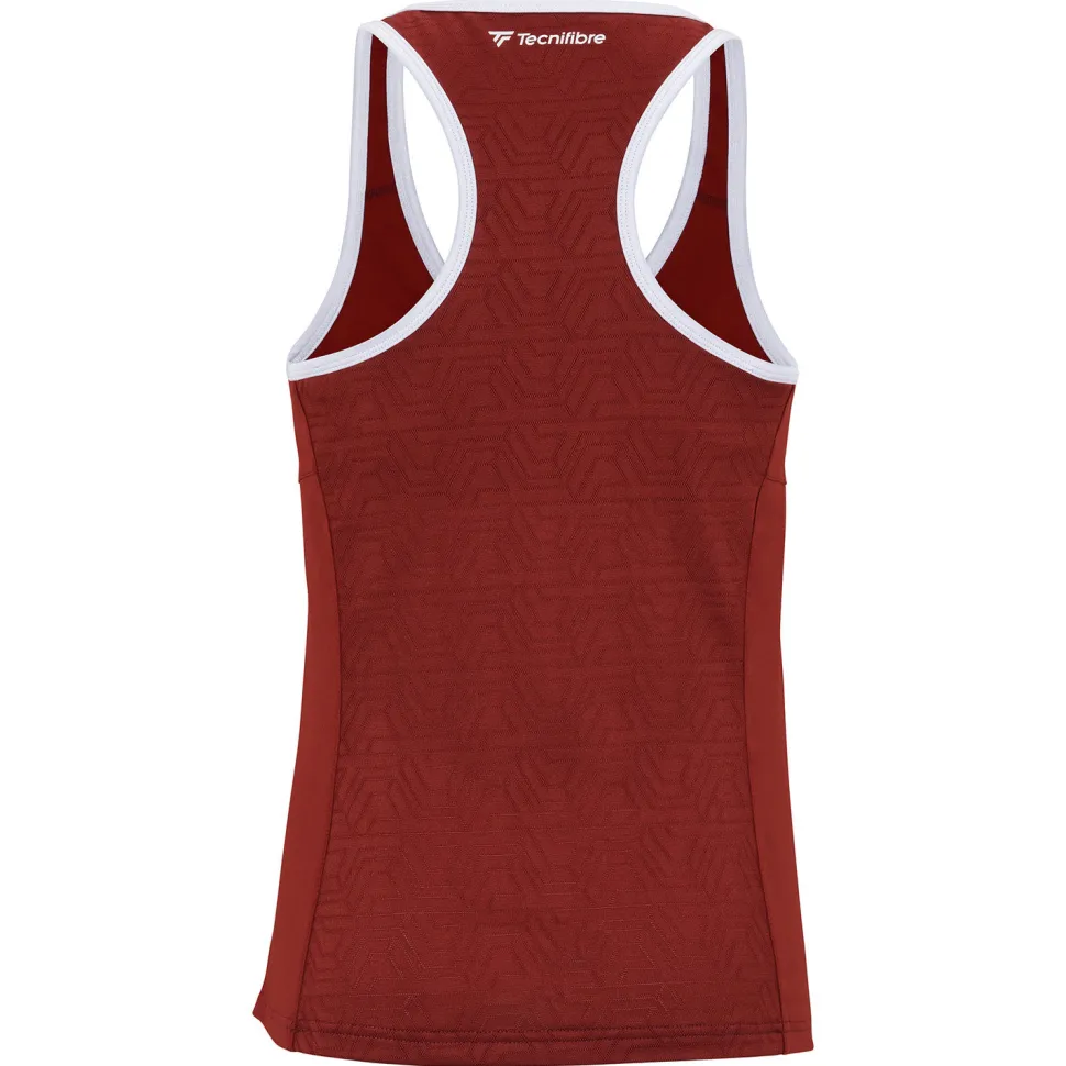 Femme Tecnifibre W. TEAM TANK-TOP CARDINAL