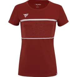 Tecnifibre W. TEAM TECH TEE CARDINAL JUNIOR