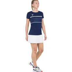 Femme Tecnifibre W. TEAM TECH TEE MARINE
