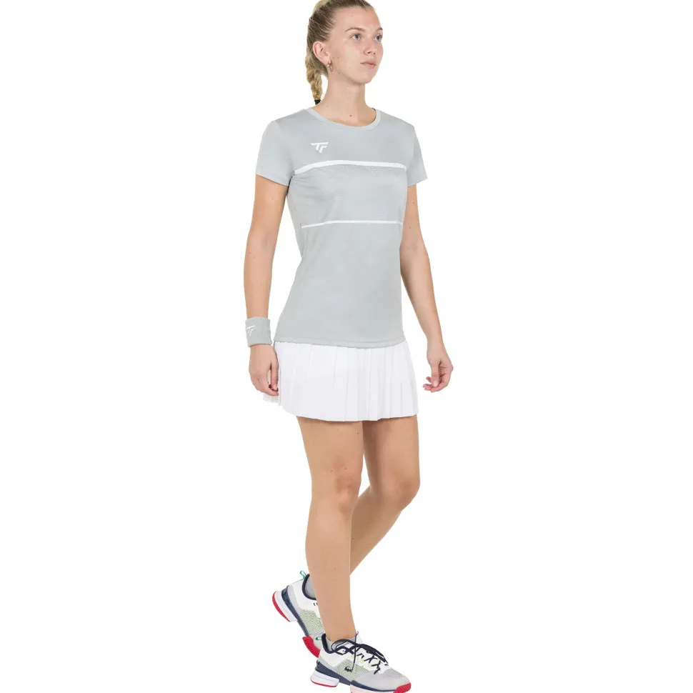 Femme Tecnifibre W. TEAM TECH TEE SILVER