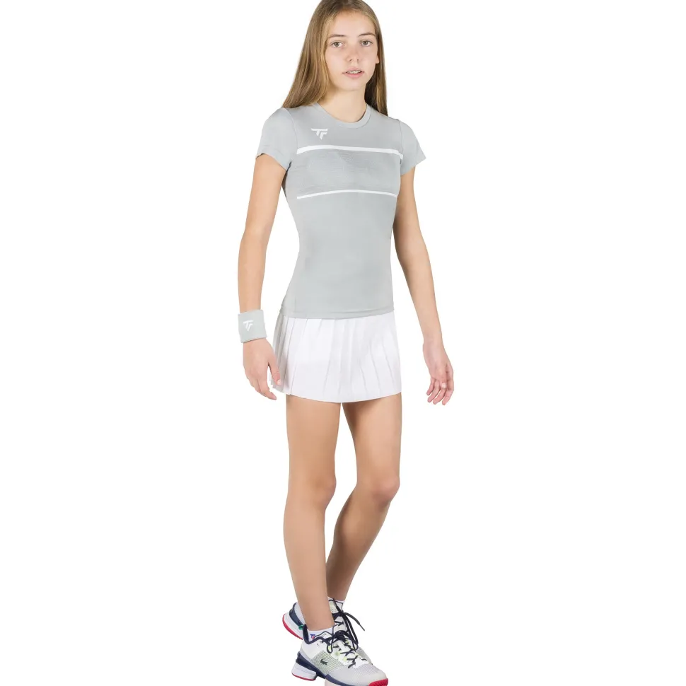 Tecnifibre W. TEAM TECH TEE SILVER JUNIOR