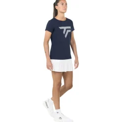 Femme Tecnifibre W. TRAINING TEE MARINE