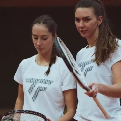 Femme Tecnifibre W. TRAINING TEE WHITE