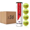 Tecnifibre X-ONE : CARTON DE 36 TUBES DE 4 BALLES DE TENNIS